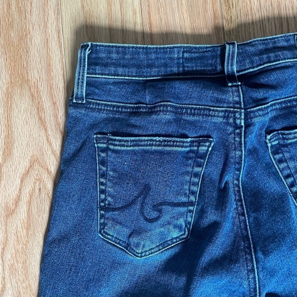 Adriano Goldschmied Ethereal Blue Distressed Legging Ankle Skinny Jeans EUC 24 - Picture 8 of 12